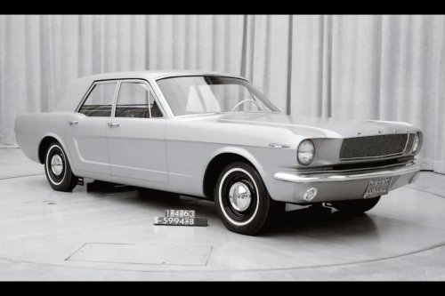 Ford, Ford Mustang, Ford Basically Built a Four-Door Mustang Over 40 Years Ago