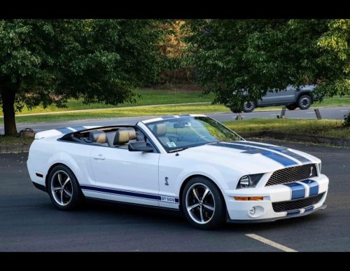 Supercharged 2007 Shelby GT500 Convertible Brings 500-HP Drop-Top Thrills to Hagerty Marketplace