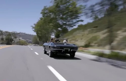 Tony Hawk Converted a 1964 Corvette to EV Power—and Petrolheads Are Furious