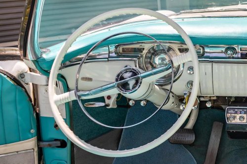1955 Oldsmobile Starfire 98 Convertible for Sale With 7,900 Miles Shown