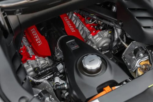 Heavily Optioned 2023 Ferrari SF90 Spider Bid to $460,000 With Four Days Left
