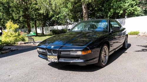 BMW, Someone Is Selling This Classic BMW Coupe With V12 Power And Pop-Up Headlights