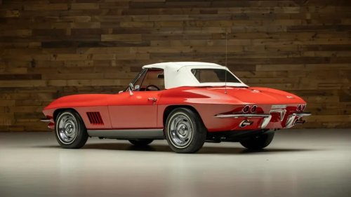 Award-Winning 1967 Corvette Convertible, $10,000 Cash Up for Grabs in Charity Sweepstakes
