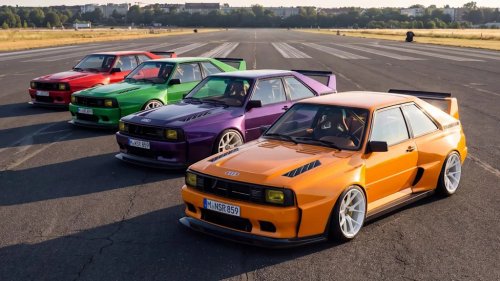 Audi, Audi Sport Quattro Returns As A Stunning 500-HP Restomod With Rally-Bred Attitude