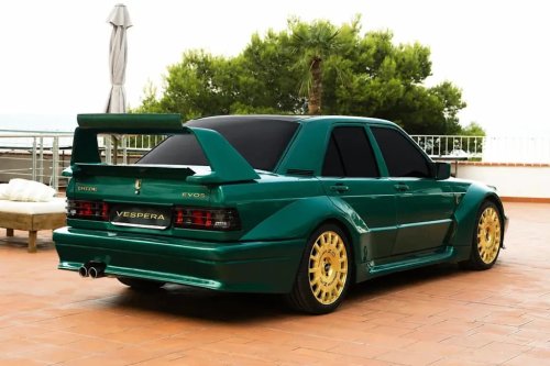Mercedes, This Mercedes 190E Restomod Has 755 HP And A Six-Speed Manual