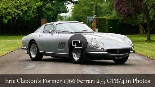 This 1966 Ferrari Was Once Owned by Eric Clapton. Now It Can Be Yours for Nearly $4 Million.