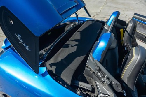 2016 Porsche Boxster Spyder for Sale With 13,800 Miles