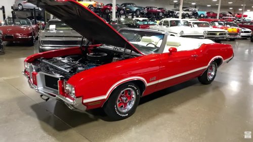 Gorgeous 1971 Oldsmobile 442 Convertible With 455 V8 And Muncie 4-Speed Is Up For Sale