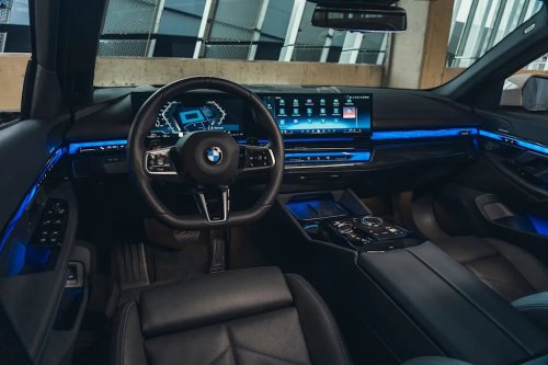 View Interior Photos of the 2026 BMW 540i xDrive