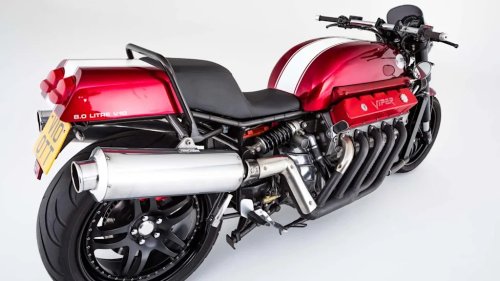 You Can Buy This Viper V10-Powered Motorcycle. Just Check Your Life Insurance Policy First