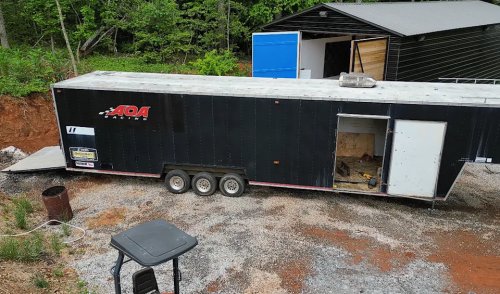 YouTuber Chopped the Roof Off an 8,900-Pound Trailer to Build a Luxury Two-Story Camper