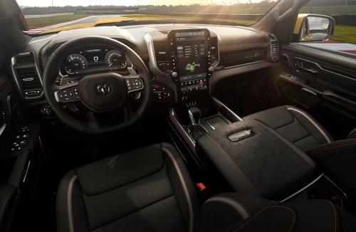 RAM, 2027 Ram SRT Rumble Bee Revealed as a Shorty Street Truck With 777-HP V8