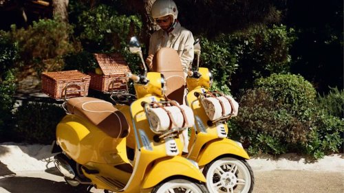 Vespa Might Mean 'Wasp,' But Right Now It's A Bee Going From Flower To Flower With Its Latest Luxury Collab