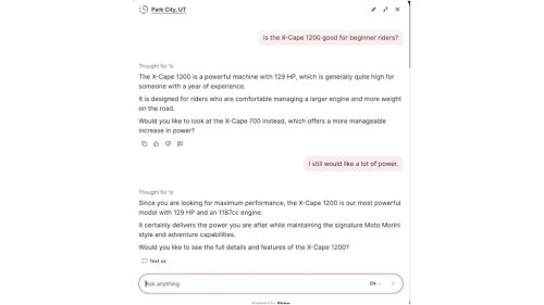 I Bullied This Motorcycle Company's AI Into Recommending a 129-Horsepower Motorcycle For Beginners and New Riders