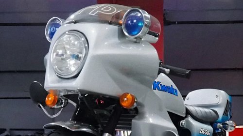 Honda, This Tiny Rider-Friendly Honda Apes an Early Action Movie Moto Legend