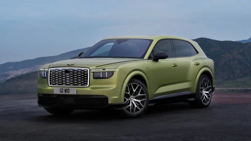 Bentley unveils Torcal, its first fully electric model