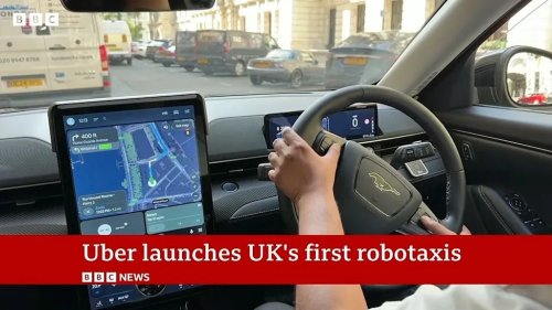 This Is What Its Like Inside Uber's New London Robotaxis