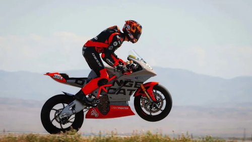 Want to Try an EV Superbike On Track? Now's Your Chance