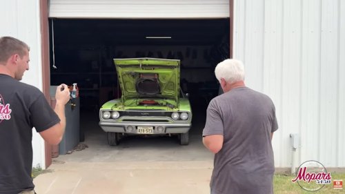Abandoned V-Code 1970 Plymouth GTX Is Rescued After 45 Years
