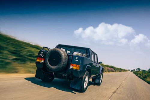 Enjoy the brilliantly absurd Lamborghini LM002