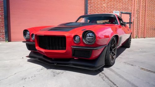 Touring, Astonishing Home-Built Pro-Touring '70 Camaro With 750 HP Supercharged LSA V8