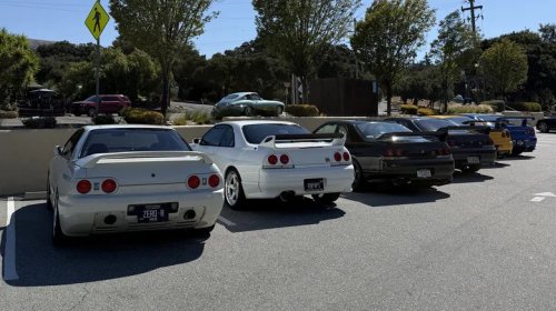There Were So Many Awesome JDM Cars At Monterey Car Week, And One Of The Rarest Was A Ferrari