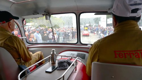 Fiat, Ferrari, This Fabulous Fiat Ferrari Hauler was the Star of Pebble Beach