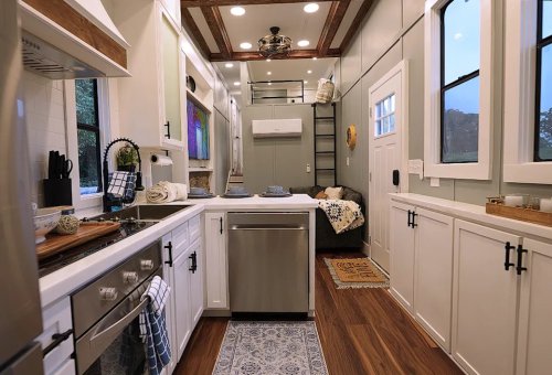 YouTuber Chopped the Roof Off an 8,900-Pound Trailer to Build a Luxury Two-Story Camper