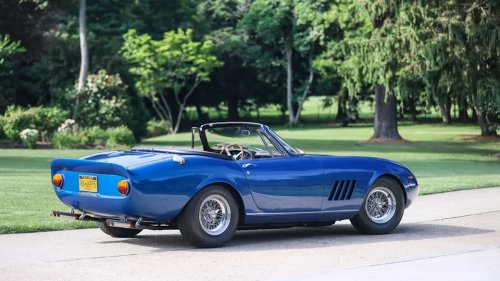 An Ex-Steve McQueen 1967 Ferrari 275 GTB/4 S N.A.R.T. Spider in Photos