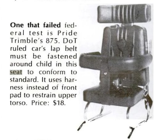 13 unbelievable child car seats from the past century
