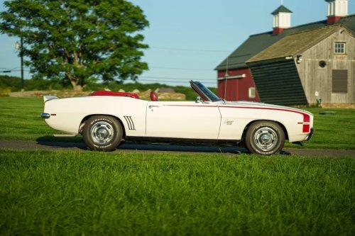 1969 Chevrolet Camaro SS 350 Convertible for Sale With 22,000 Miles Shown