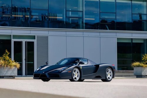 Ferrari, Ferrari Enzo, Ferrari's Only Factory Matte-Black Enzo Is for Sale, and Nobody Will Put a Number on It