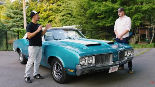 Son Restores His Dad's 1970 Oldsmobile 442 Convertible And Drives It Regularly