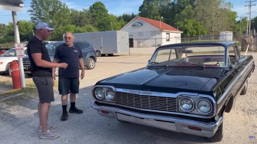 Forgotten 1964 Impala SS 409 Gets Cleaned For The First Time in 18 Years