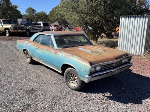Genuine 138 1967 Chevelle SS 396 Project Car Is A 4-Speed Barn Find Begging For A Second Life