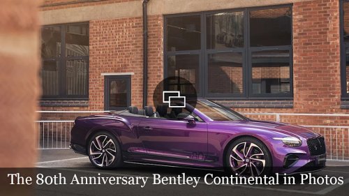 Bentley Just Unveiled a Gorgeous One-of-a-Kind Continental GTC