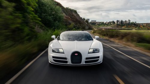 The Bugatti Veyron 16.4 Grand Sport Vitesse in Photos