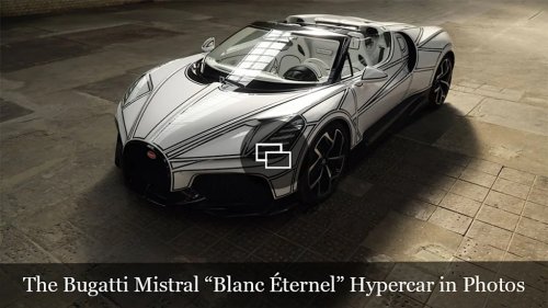 Bugatti, Bugatti Just Unveiled a One-of-a-Kind Mistral Hypercar