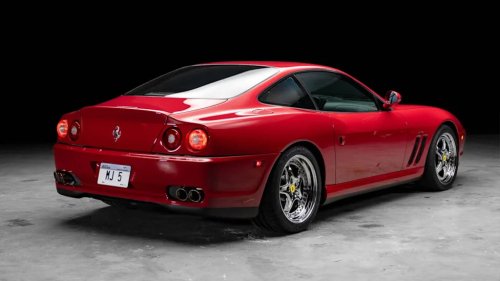 Ferrari, Michael Jordan's 1997 Ferrari 550 Maranello Is Headed To Auction — Could Set New Record