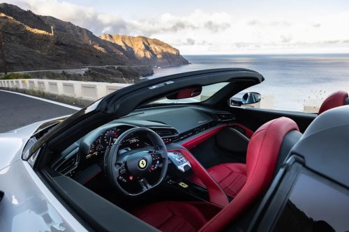 Inside the 2027 Ferrari 849 Testarossa Spider: Full Interior Photo Gallery