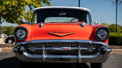 For Sale at Henderson Auctions: A Fuel-Injected 1957 Chevrolet Bel Air Convertible Worth Falling For