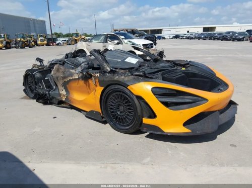 This McLaren 720S Burned Down to Its Skeleton — And You Can Still Bid on the Remains