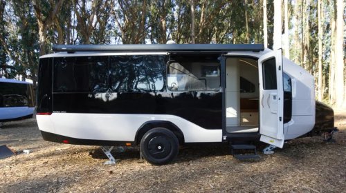 What It's Like To Spend A Night In A Pebble Flow EV RV