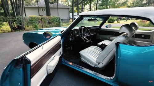 Son Restores His Dad's 1970 Oldsmobile 442 Convertible And Drives It Regularly