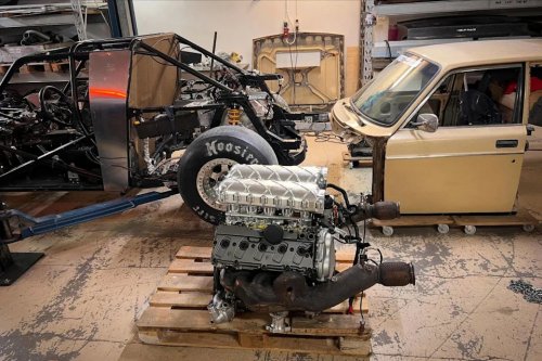 Volvo 240 With Twin-Turbo Lamborghini V10 Runs 5.3-Second Eighth-Mile