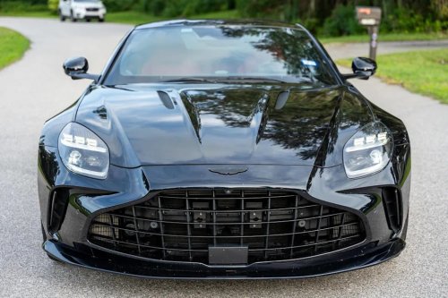 2025 Aston Martin Vantage for Sale With 1,500 Miles Shown