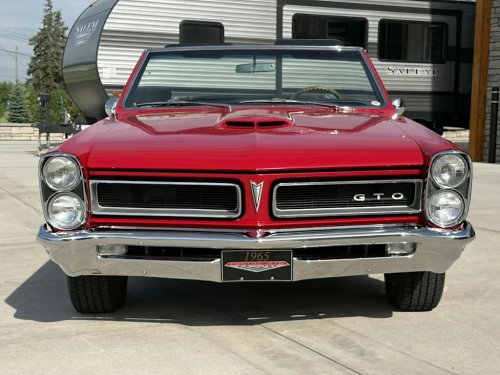 Pontiac, This 507-HP 1965 Pontiac GTO Convertible Is A 455-Powered Tri-Power Stunner