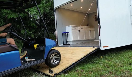YouTuber Chopped the Roof Off an 8,900-Pound Trailer to Build a Luxury Two-Story Camper