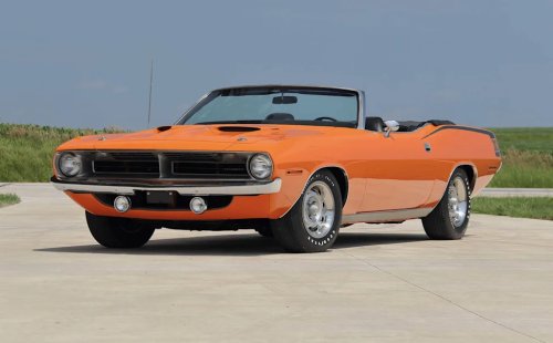 Plymouth, This 1970 Plymouth Cuda Convertible Is More Than One of 132