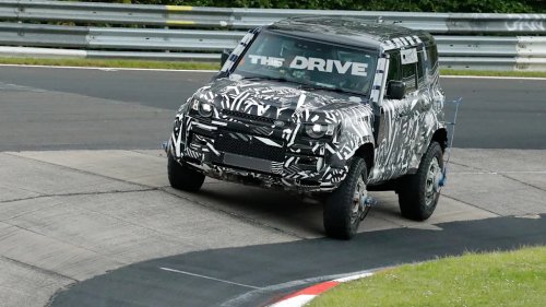 Land Rover, Rover, New Extreme Land Rover Defender Spotted Absolutely Flying on the Nurburgring